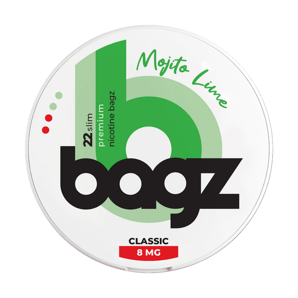 Pouches de nicotina Bagz Bagz Mojito Lime 8mg