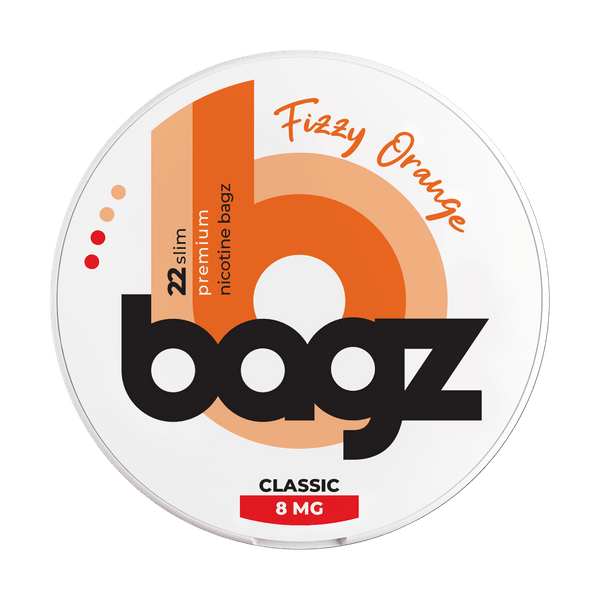 Bagz Bagz Fizzy Orange 8mg nicotine pouches