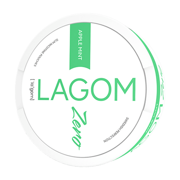 LAGOM Lagom Apple Mint Zero Nicotine Free nikotinportioner