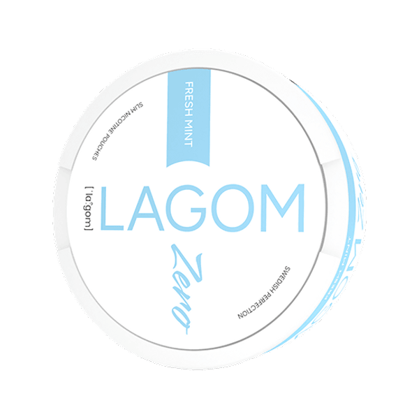 LAGOM Lagom Fresh Mint Zero Nicotine Free nikotiinipussit