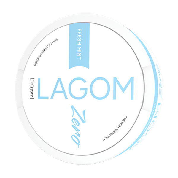 LAGOM Lagom Fresh Mint Zero Nicotine Free nikotinportioner