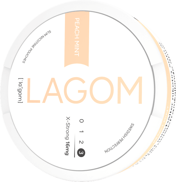 Νικοτίνης φακελάκια LAGOM Lagom Peach Mint 16mg