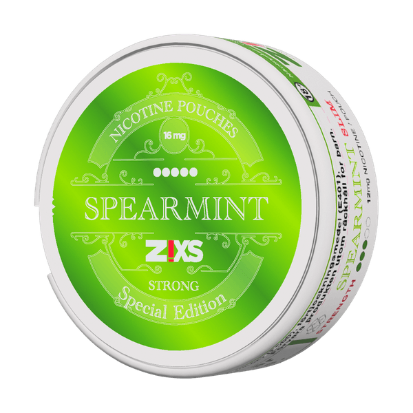 ZIXS ZIXS Spearmint nicotine pouches