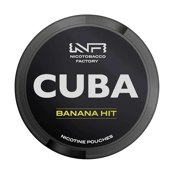 Νικοτίνης φακελάκια CUBA Cuba Banana Hit