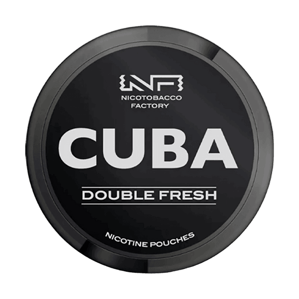 Νικοτίνης φακελάκια CUBA Cuba Double Fresh