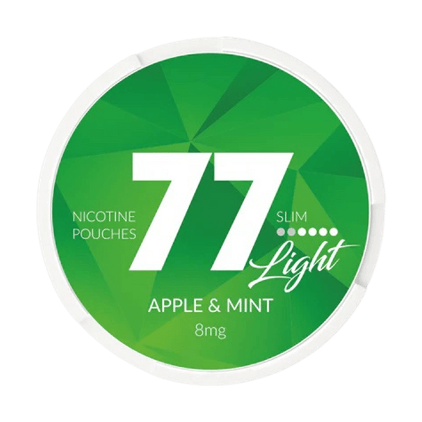 77 77 Apple & Mint Light Slim 4mg nicotinezakjes