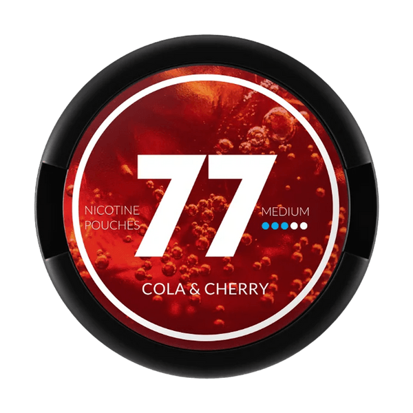 77 77 Cola Cherry Medium nicotinezakjes