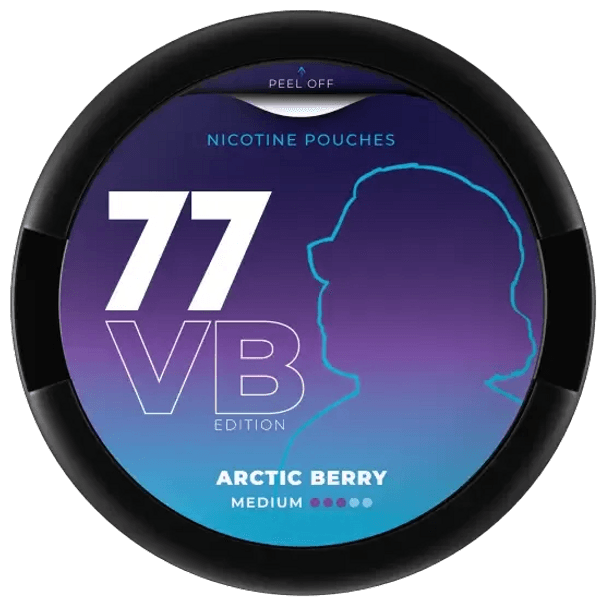 77 77 Arctic Berry Medium nikotīna spilventiņi