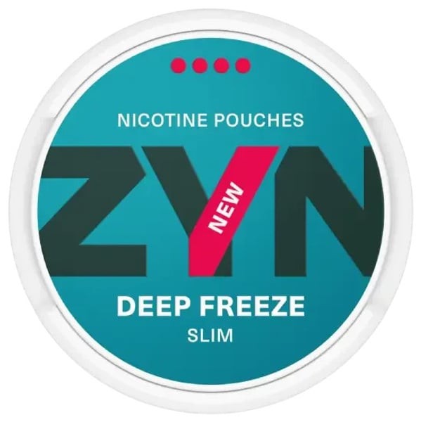 ZYN ZYN Deep Freeze Slim nikotīna spilventiņi