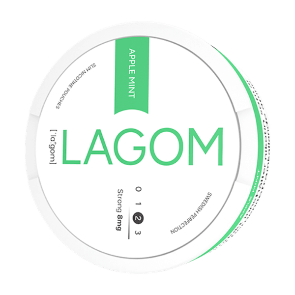 LAGOM Lagom Apple Mint Light 4mg nicotine pouches