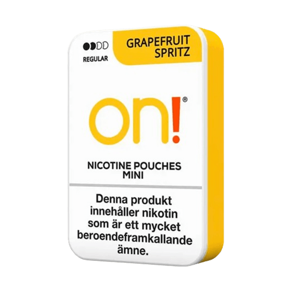 on! On! Grapefruit Spritz 9mg nicotine pouches