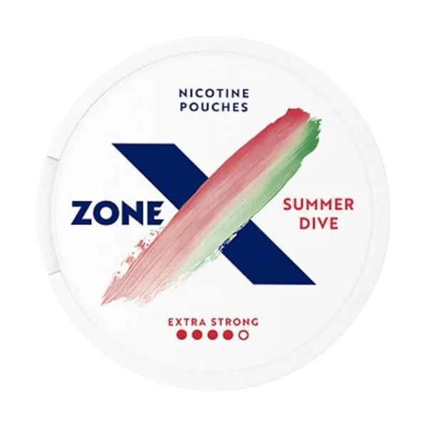 ZoneX ZoneX Summer Dive Extra Strong  15mg nikotinske vrećice