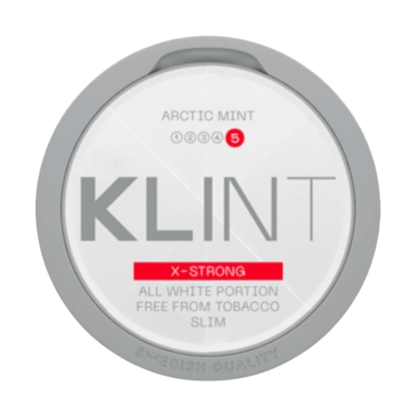 Nikotinové sáčky KLINT Klint Arctic Mint Extra Strong