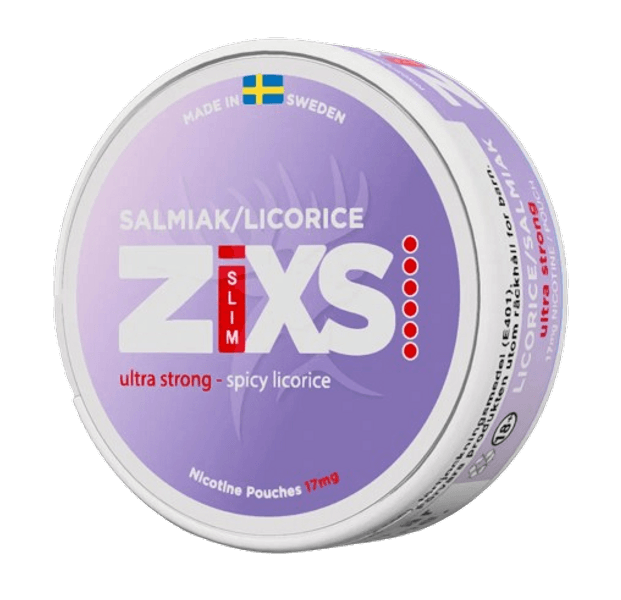 ZIXS ZIXS Salmiak Ultra Strong Nikotinbeutel