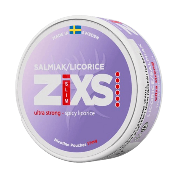 ZIXS ZIXS Salmiak Ultra Strong nikotīna spilventiņi