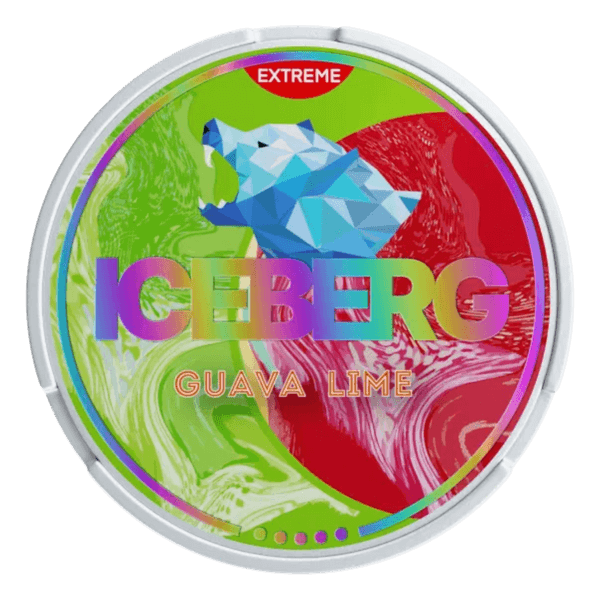 ICEBERG Guava Lime Extreme nikotino maišeliai