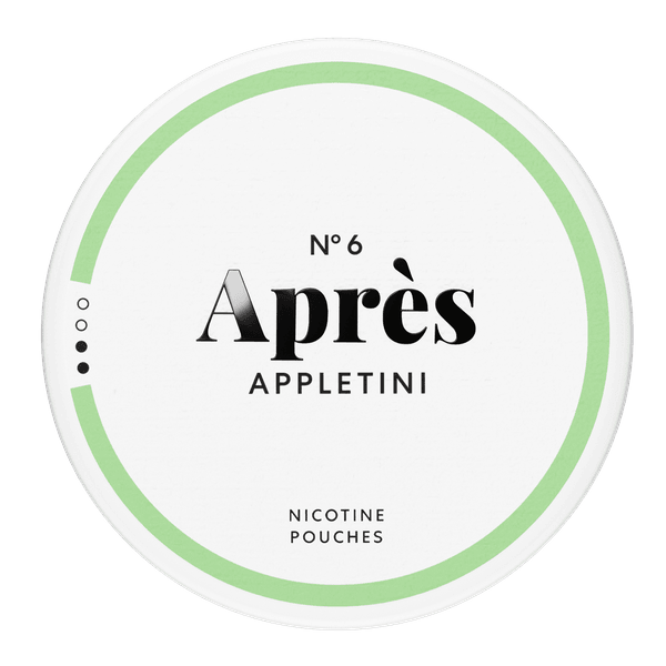 Après Appletini nikotinposer