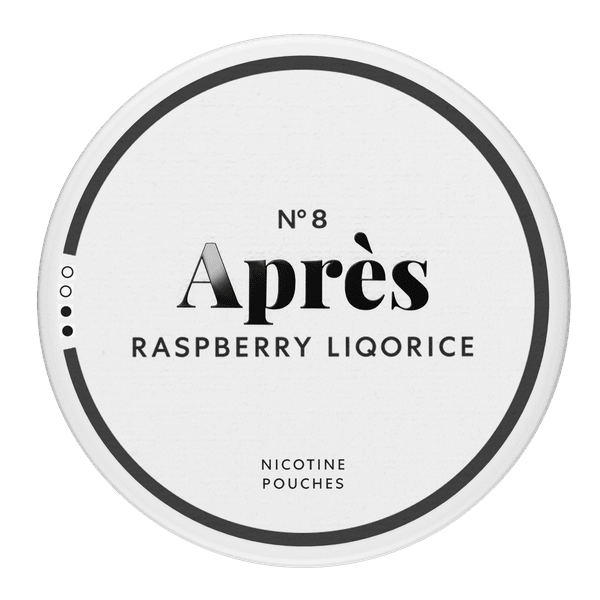 Après Après Raspberry Liqorice Extra Strong nicotine pouches