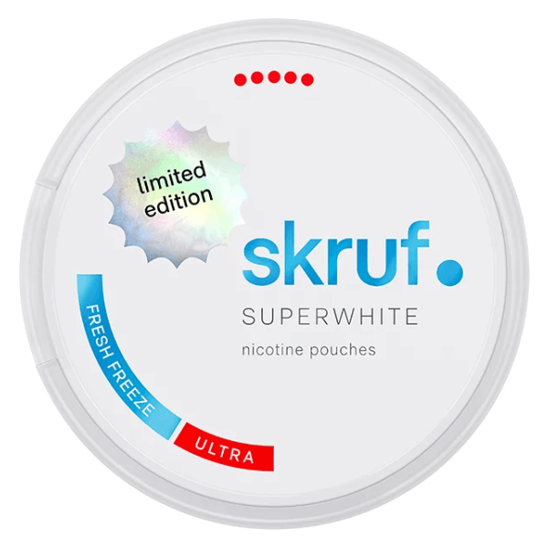 SKRUF SKRUF Superwhite Fresh Freeze nikotinposer