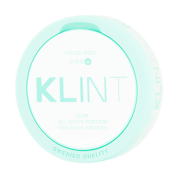 KLINT Freeze Mint nicotine pouches