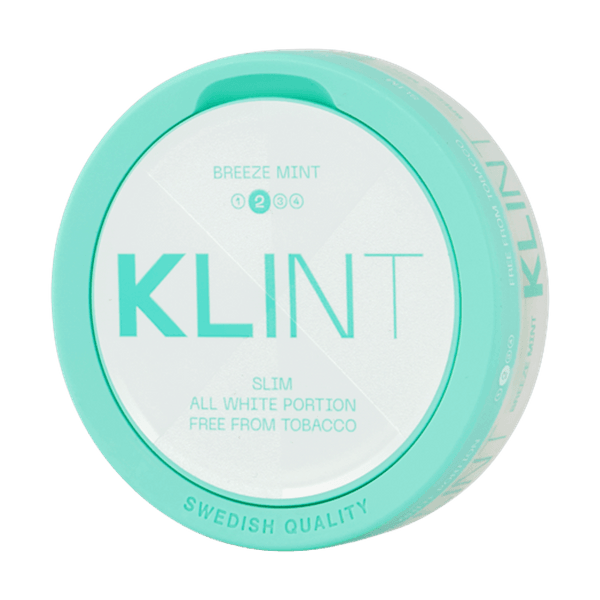 KLINT Breeze Mint nicotine pouches