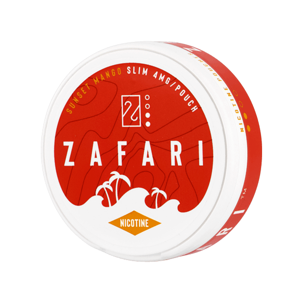 ZAFARI Sunset Mango 4mg nicotine pouches