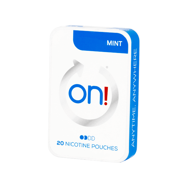 on! Mint Mini Dry 3mg nicotine pouches