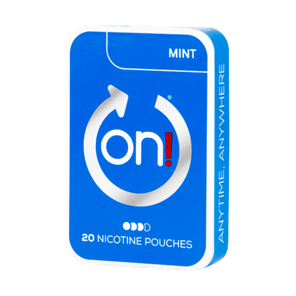 on! Mint Mini Dry 6mg nicotine pouches