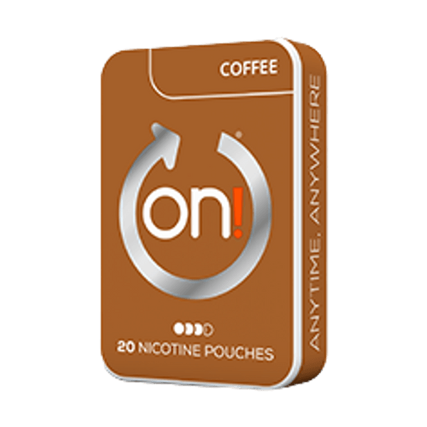 on! Coffee Mini Dry 6mg nicotine pouches