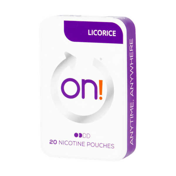 on! Liquorice Mini Dry 3mg nikotinske vrećice