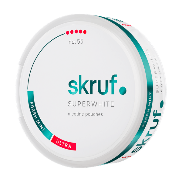 SKRUF Fresh Mint Ultra no 55 nicotine pouches