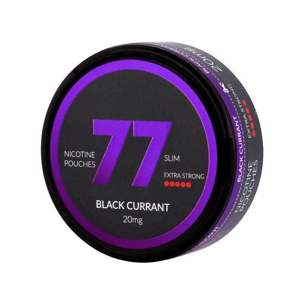 77 Black Currant Medium nicotine pouches