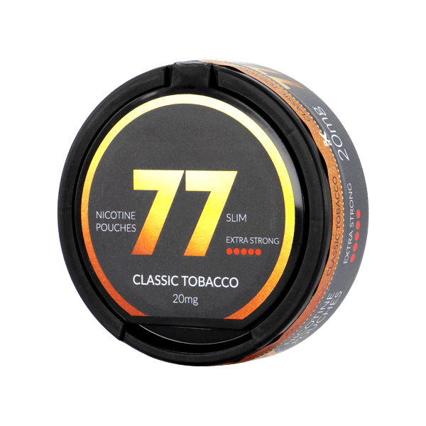 77 Classic Traditional Taste Medium nicotinezakjes