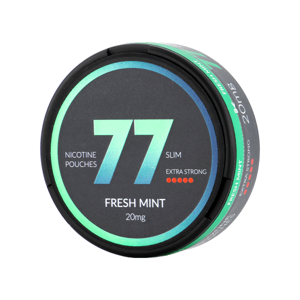 Poches de nicotine 77 Fresh Mint Medium