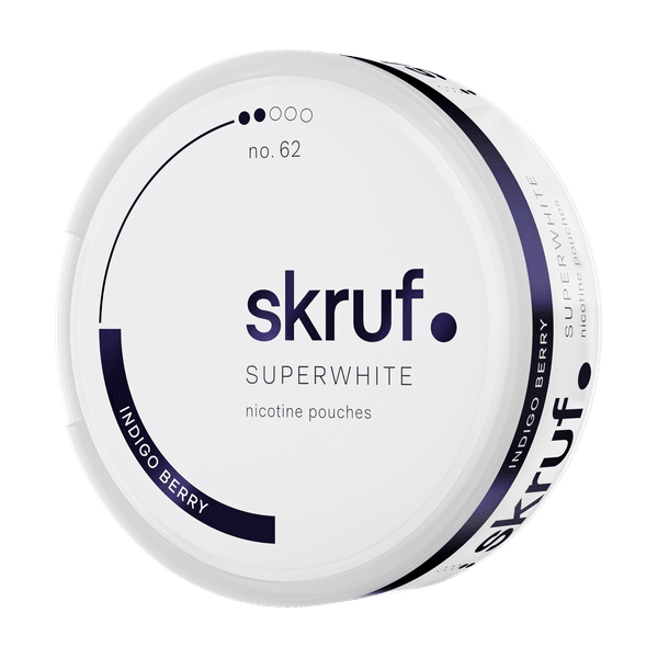 SKRUF Indigo Berry no 62 nikotinpárnák