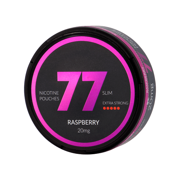 Νικοτίνης φακελάκια 77 77 Raspberry Medium