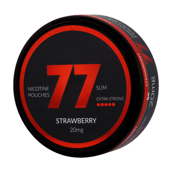 77 77 Strawberry Medium nikotiinipussit