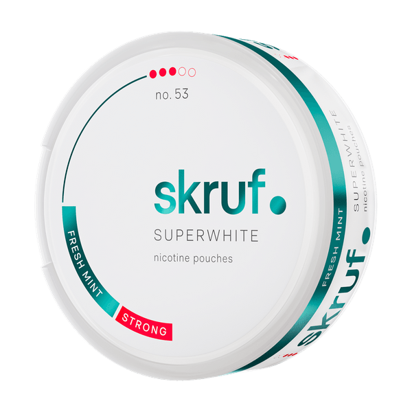 SKRUF Fresh Mint Strong no 53 nikotínové vrecúška