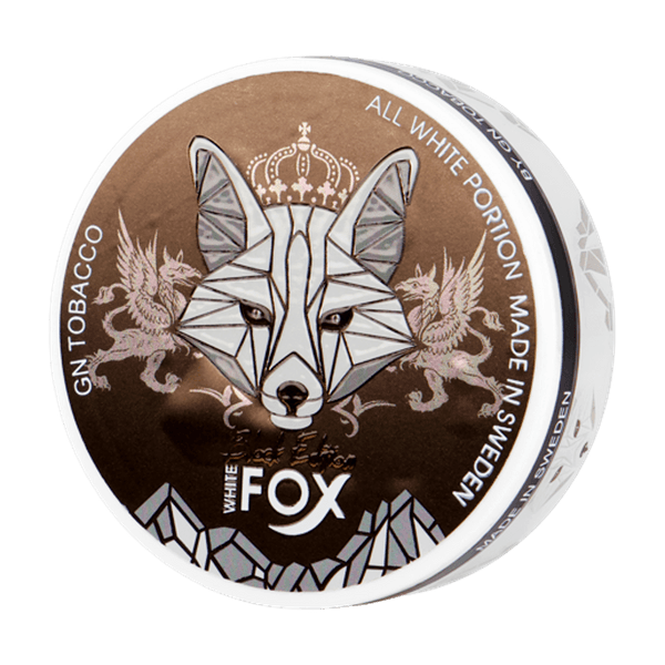 WHITE FOX Black Edition nicotinezakjes