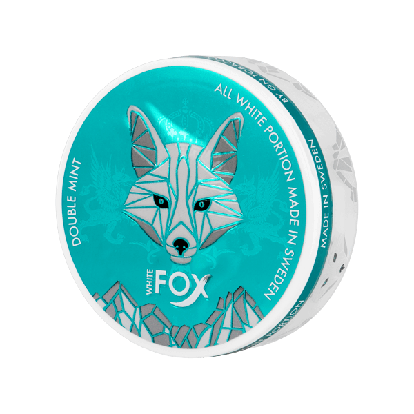 WHITE FOX Double Mint nicotinezakjes